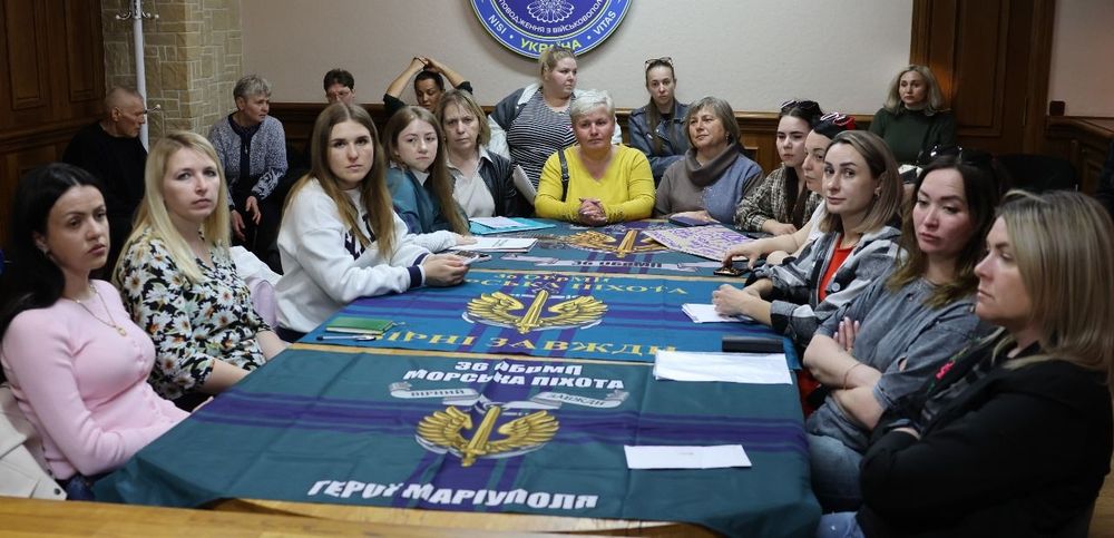 У Коордштабі відбулася зустріч з представниками ГО «Сім’ї офіцерів та артилеристів 36 ОБрМП»
