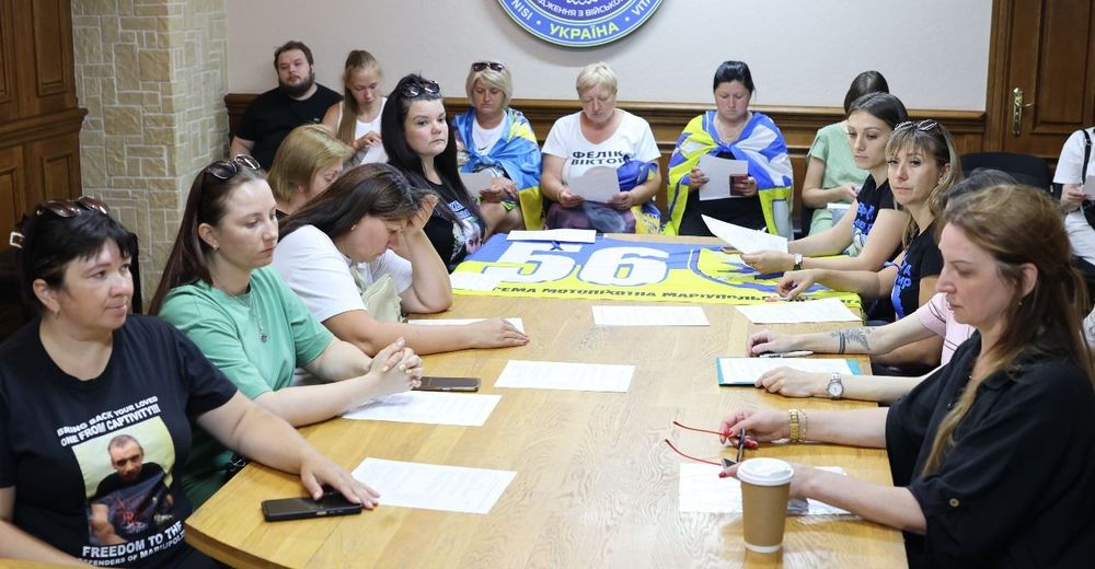 У Коордштабі відбулася зустріч з родинами воїнів 56-ої окремої мотопіхотної Маріупольської бригади