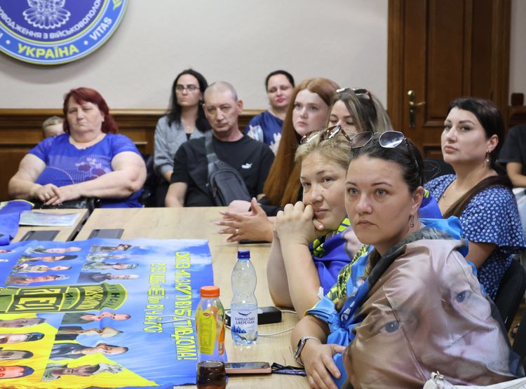 У Коордштабі відбулася зустріч з родинами бійців 253 ОШП «Арей»