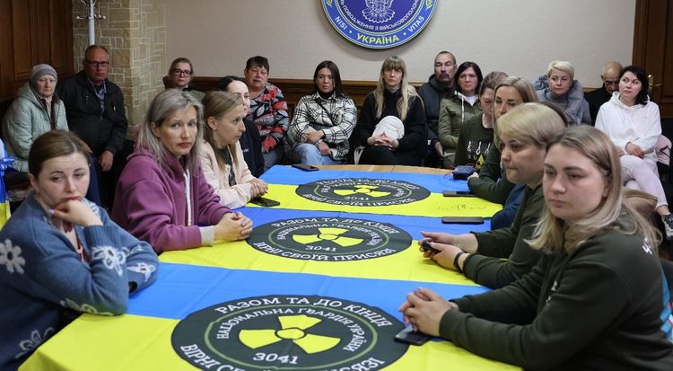 У Коордштабі відбулася зустріч з родинами військовослужбовців, які потрапили в полон, захищаючи ЧАЕС