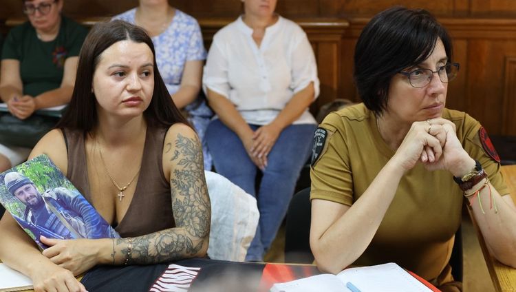 У Координаційному штабі відбулася зустріч з родинами воїнів 21-ої окремої бригади охорони громадського порядку імені Петра Калнишевського НГУ