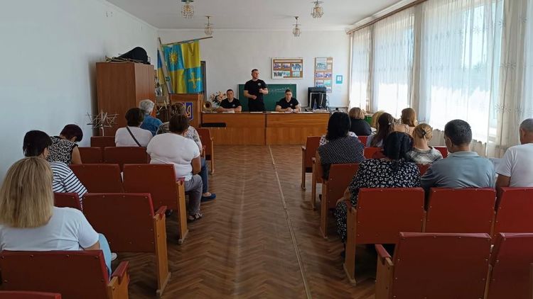 Виїзні зустрічі з родинами військовослужбовців у селищах Браїлів та Вапнярка