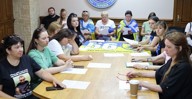 У Коордштабі відбулася зустріч з родинами воїнів 56-ої окремої мотопіхотної Маріупольської бригади