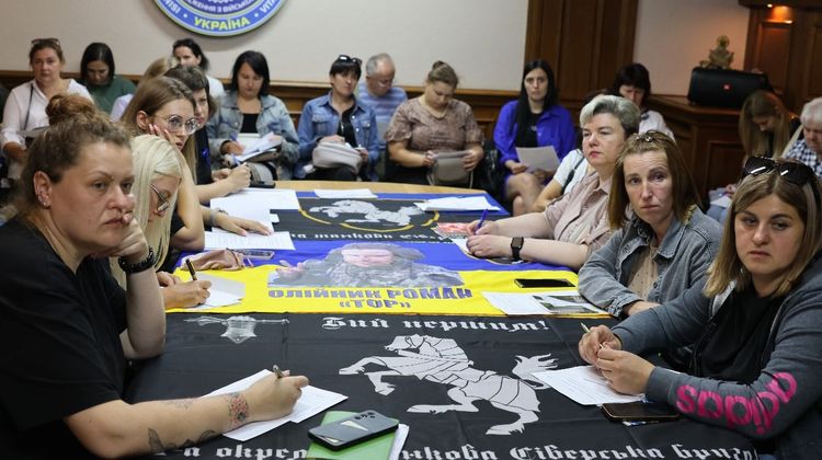 У Коордштабі відбулася зустріч з родинами бійців 1-ої окремої танкової Сіверської бригади