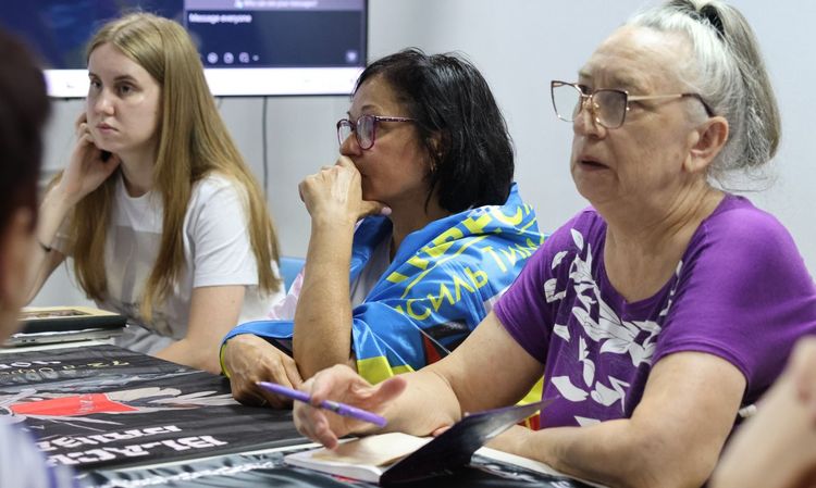 За ініціативи ГО «НЕЗЛАМНА 72 ОМБР» у Коордштабі відбулася зустріч з родинами